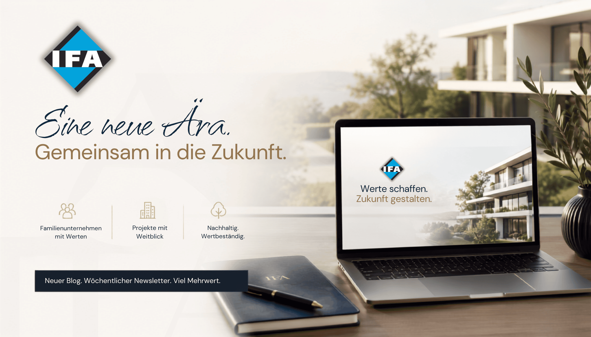 Mehr über den Artikel erfahren Willkommen in unserer neuen IFA-Welt!